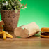 550x Pommes Box To Go 8,2 x 5,4 x 10 cm (mit Deckel) - Burger - buongiusti AG - personalisiert ab 100 Stück