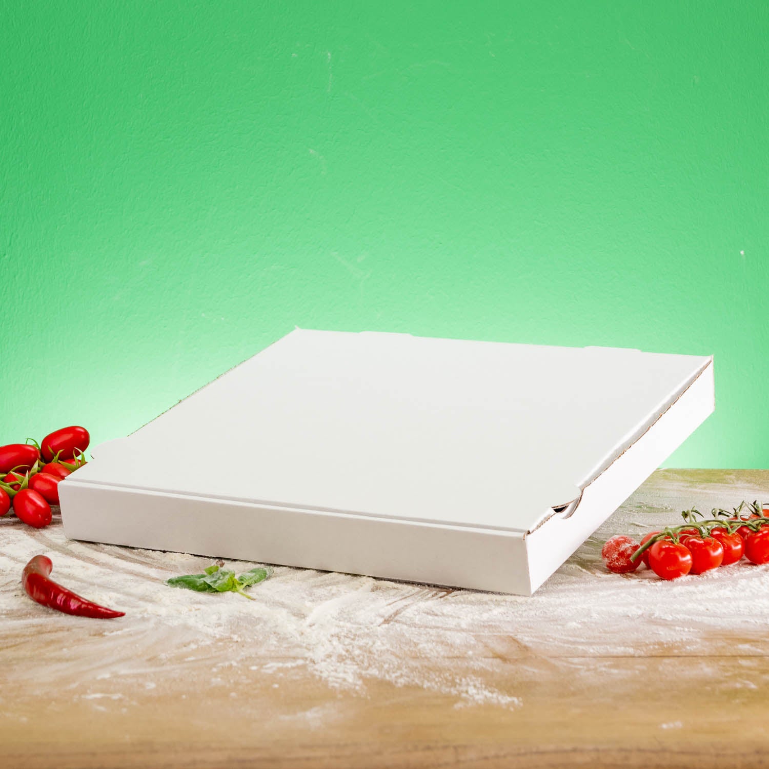 200 Stk. | 33x33x4 cm Pizzakarton individuell personalisiert digital bedruckt - Pizzakarton - buongiusti AG - personalisiert ab 100 Stück