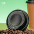 1.000x 200ml Kaffee Einwegbecher PE beschichtet Für heiße Getränke Braun - Schale - buongiusti AG - personalisiert ab 100 Stück