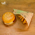 1000x Papier Burger Taschen "Zeitungs Optik" 15x16 cm braun - Burger - buongiusti AG - personalisiert ab 100 Stück